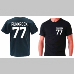 Punkrock 77  pánske tričko s obojstrannou potlačou 100%bavlna značka Fruit of The Loom
